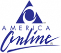 AOL logo and link