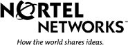 Nortel Networks logo and link